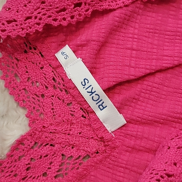 RICKI'S~ Sleeveless Top, Pink, S - Picture 5 of 6